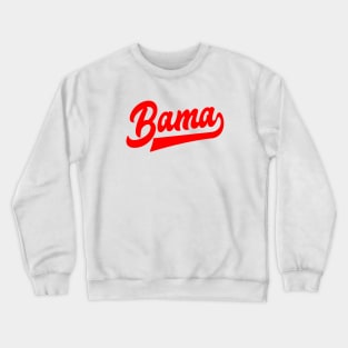 Bama Red Script - Alabama Crewneck Sweatshirt